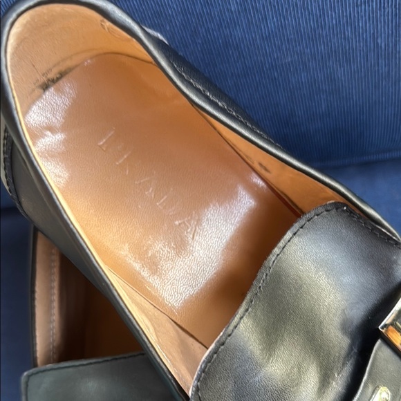 Prada Black Loafers with Decorative Buckles - Picture 3 of 6